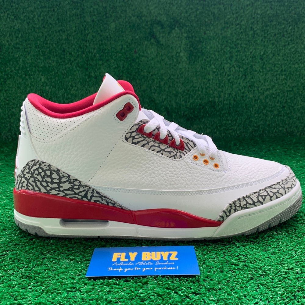 AIR JORDAN 3 RETRO 'CARDINAL RED'
